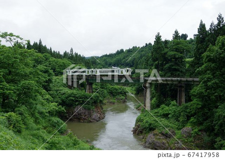 只見線・入広瀬破間川橋梁 67417958