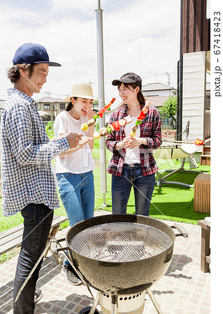 BBQ　アウトドア 67418423