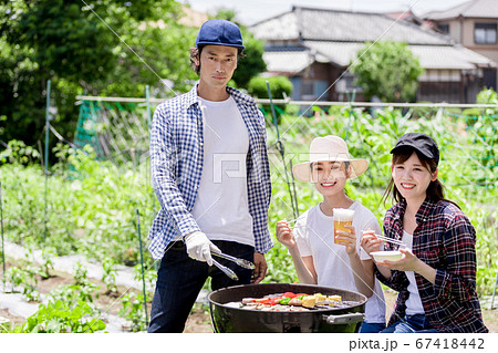 BBQ　アウトドア 67418442