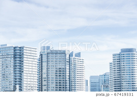 都市計画で出来た高層ビル群 都市計画で出来た高層ビル群 67419331