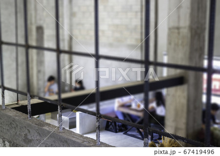 Minimal loft style coffee shop 67419496