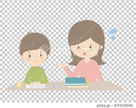 A boy who is said to have to study by his parents A boy who is said to have to study by his parents 67420040