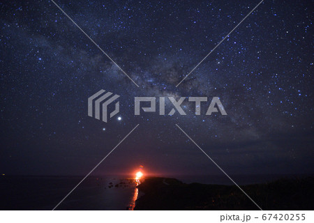 宮古島／東平安名崎の星空 67420255