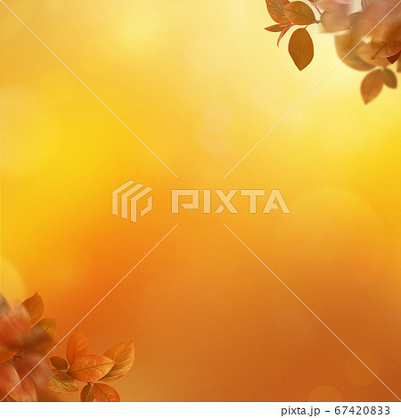 秋のイメージ的な背景のイラスト素材 [67420833] - PIXTA