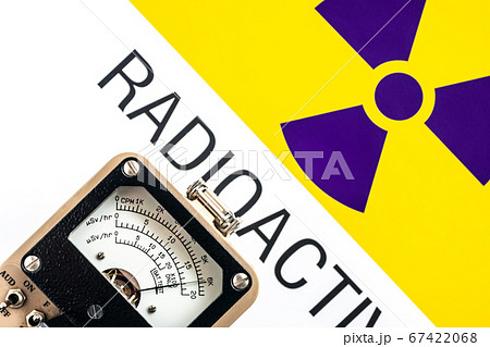 Radiation measurement with radiation survey meter 67422068