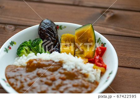 野菜カレー 67422595