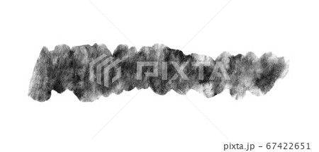 和風の背景素材の やわらかな太め線 和紙に薄墨で描いたモノクロのイラスト素材 にじみ のイラスト素材