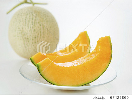 紅花メロン　赤肉メロン　山形県庄内産 67425869