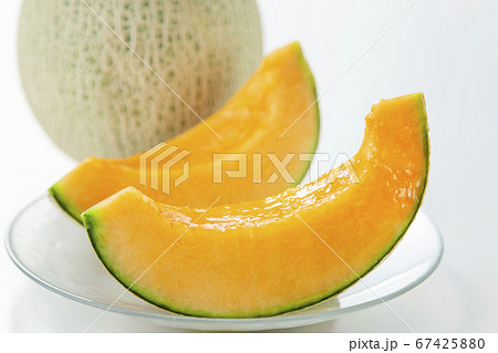 紅花メロン　赤肉メロン　山形県庄内産 67425880