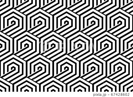 Abstract geometric pattern with stripes, lines. 67428602