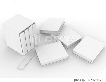 template empty hardcover book mockup set white background , 3d rendering template empty hardcover book mockup set white background , 3d rendering 67429073
