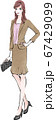 スーツを着た女性 67429099