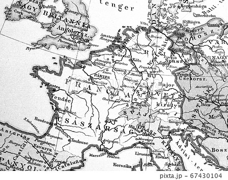 古地図　フランス 67430104