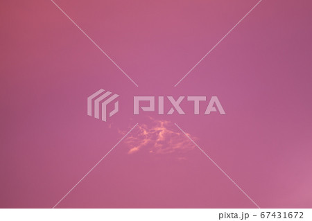 Colorful sky at sunrise with small cloud, 67431672