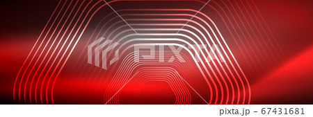 Shiny neon lines, stripes and waves, technology abstract background. Trendy abstract layout template for business or technology presentation, internet poster or web brochure cover, wallpaper Shiny neon lines, stripes and waves, technology abstract background. Trendy abstract layout template for business or technology presentation, internet poster or web brochure cover, wallpaper 67431681