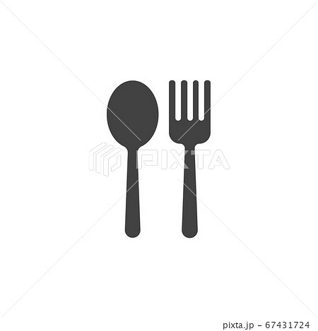 Fork plate spoon icon vector illustration 67431724