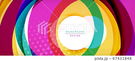 Trendy simple circle abstract background, dynamic motion concept. Vector Illustration For Wallpaper, Banner, Background, Card, Book Illustration, landing page Trendy simple circle abstract background, dynamic motion concept. Vector Illustration For Wallpaper, Banner, Background, Card, Book Illustration, landing page 67431848