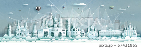 Travel landmarks of Russia with technology Travel landmarks of Russia with technology 67431965