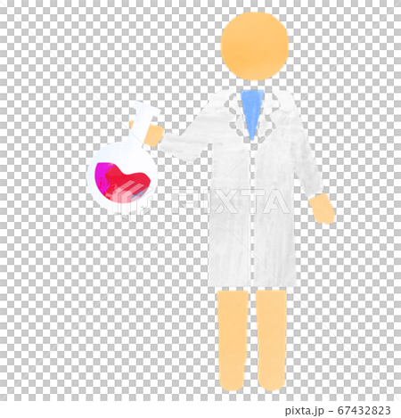 Scientists with flasks 67432823