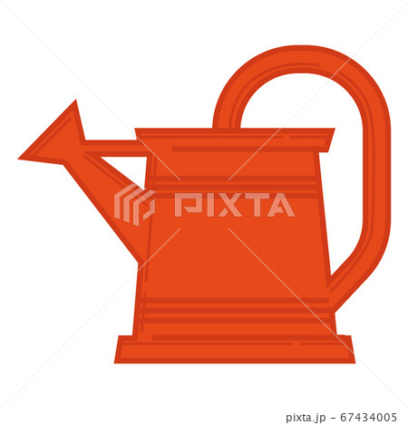 Watering can, care for plants in garden vector 67434005