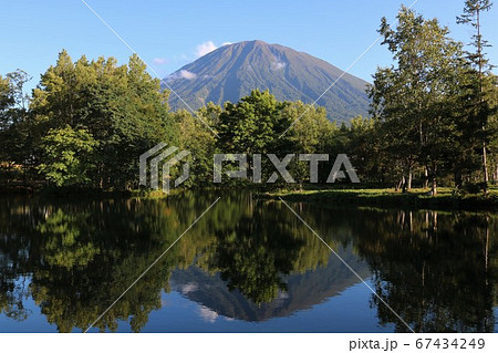 鏡の羊蹄山 鏡の羊蹄山 67434249