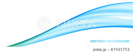 抽象的な背景、曲線の背景、美しい波の形、水、風、流れ、うねり、湾曲 