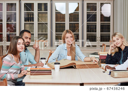 Classmate Classroom Sharing International Friend Concept 67436246