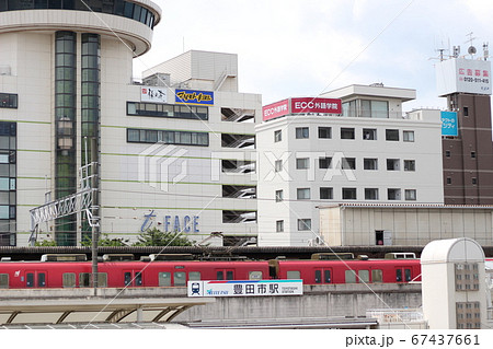 豊田市駅　名鉄　地下鉄　都市風景 67437661