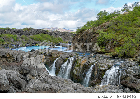 Barnafoss waterfall - Western Iceland 67439465
