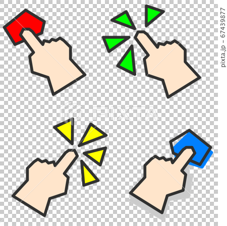 Illustration pattern pressed with fingers Illustration pattern pressed with fingers 67439877