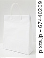 ショップ袋　白色　無地 67440209