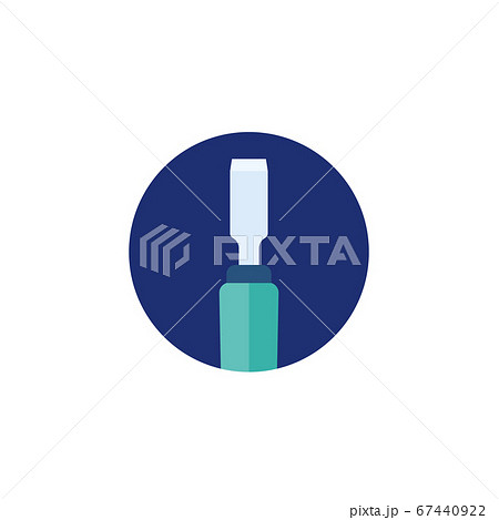 chisel vector icon on white 67440922