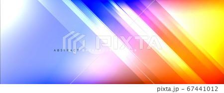 Motion concept neon shiny lines on liquid color gradients abstract backgrounds. Dynamic shadows and lights templates for text 67441012