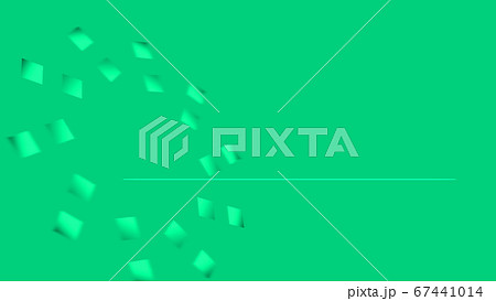 CGスクエア　輪になって広がる四角形のフレーム背景 67441014