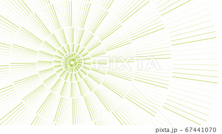 CGライン　放射線状に広がる線のバックグラウンド素材 67441070