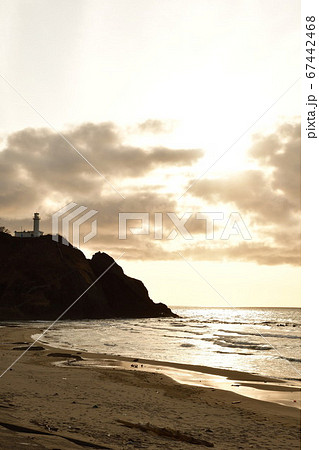 夕暮れの角田浜(新潟県) 夕暮れの角田浜(新潟県) 67442468