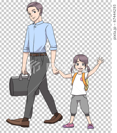 Children Kids Clipart-boy going to school walking and waving