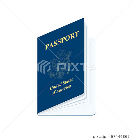 United States of America Passport Realistic vector illustration United States of America Passport Realistic vector illustration 67444865