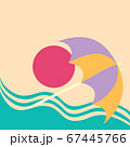 Summer vacation poster concept.. Water slide on 67445766