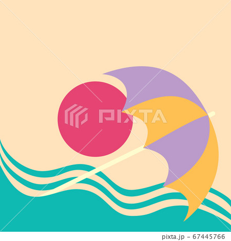 Summer vacation poster concept.. Water slide on 67445766