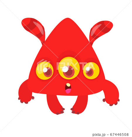 red alien clipart