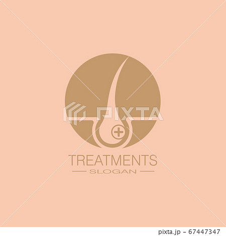 Hair treatments icon illustration 67447347