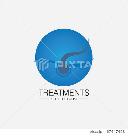 Hair treatments icon illustration Hair treatments icon illustration 67447408