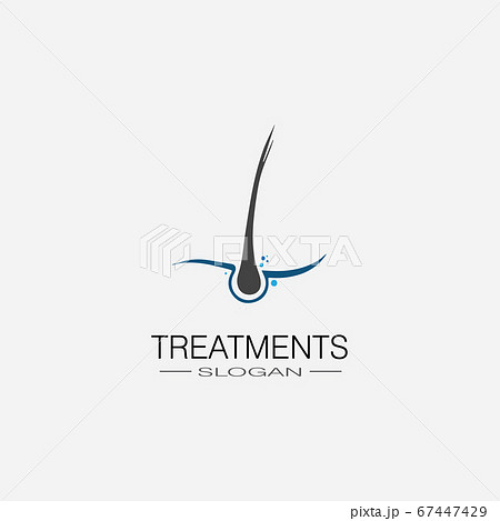 Hair treatments icon illustration 67447429
