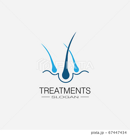 Hair treatments icon illustration 67447434
