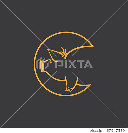 Cartoon pig Design illustration 67447530