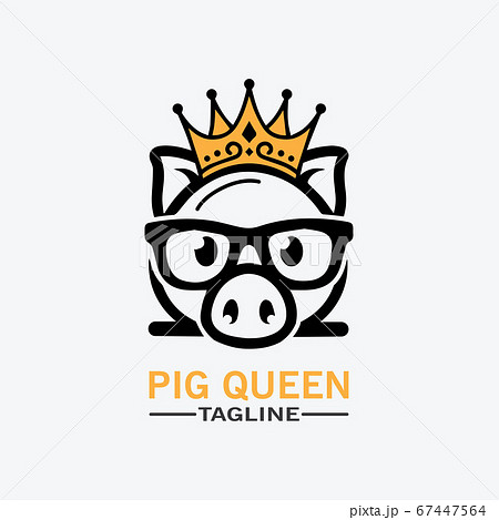 Cartoon pig Design illustration 67447564