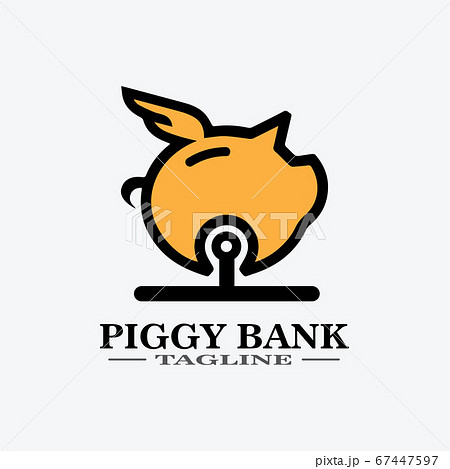 Cartoon pig Design illustration 67447597