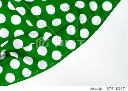 kitchen cloth isolated on white background, close up 67448367