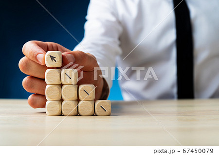 Conceptual image of business success Conceptual image of business success 67450079